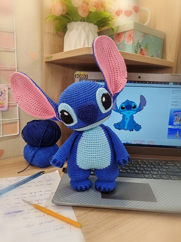 Stitch Amigurumi Crochet Pattern β PDF Knit Download