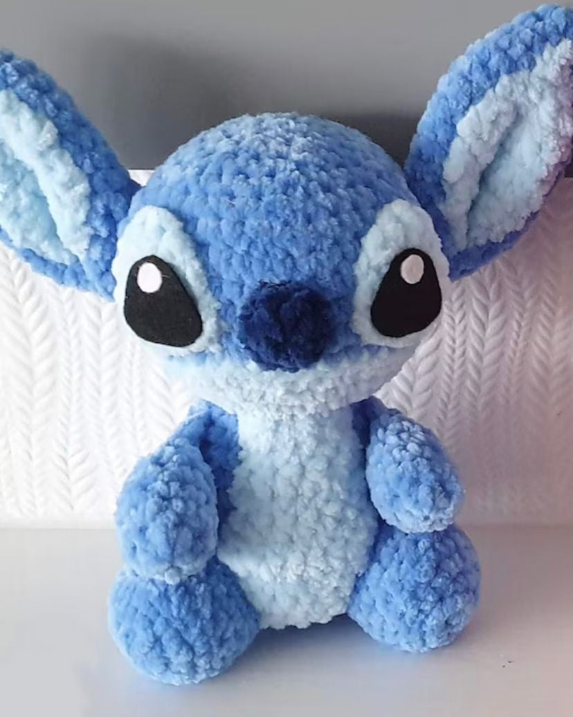 Stitch Amigurumi Crochet Pattern – PDF Knit Download